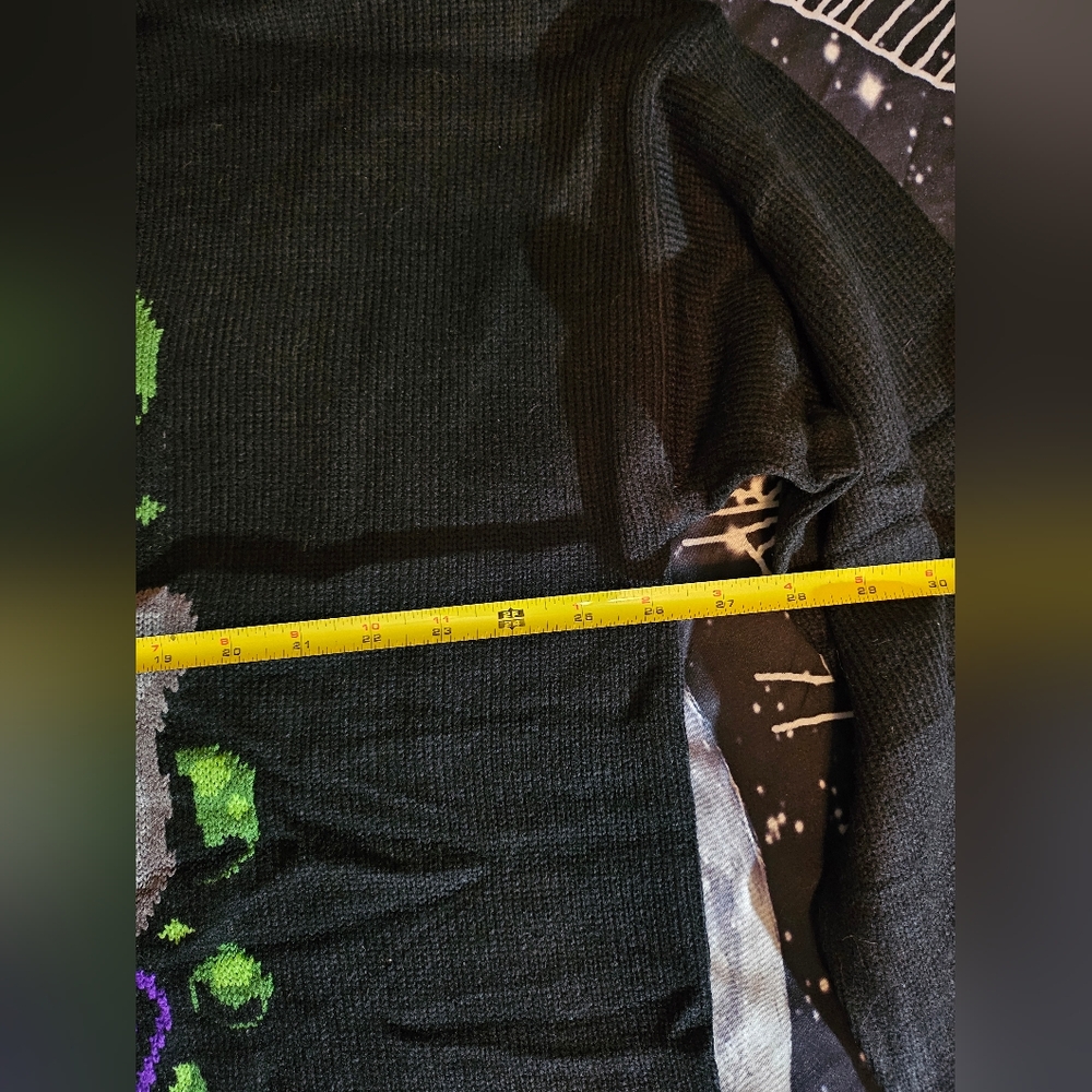Trickz N' Treatz Witchy Kitten Sweater - Picture 7 of 13
